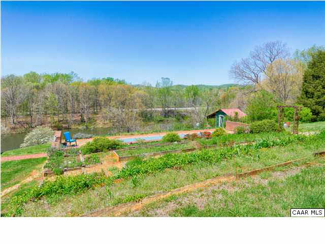 8352 Faber Road Faber, VA 22938 - Photo 31 of 32 Terraced gardens go down to the pool.