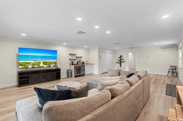 a view of a hallway with workspace