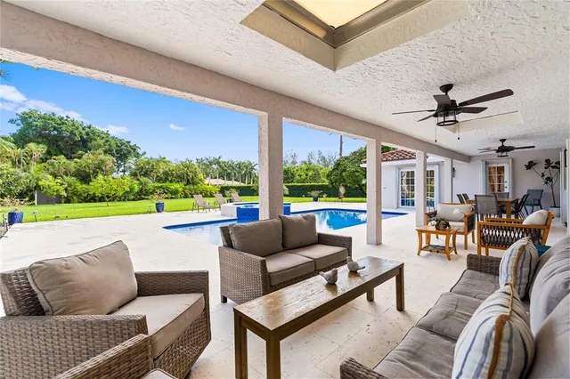 a view of a house with a big yard