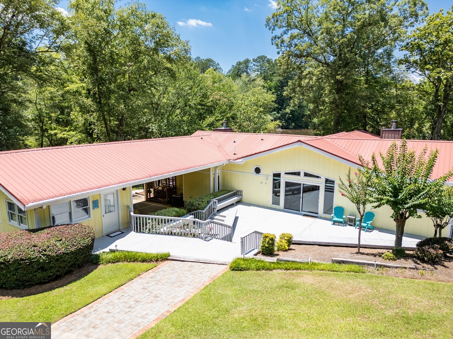 115 B Blackberry Road Jackson, GA 30233 - Photo 1 of 1 a swimming pool with outdoor seating and yard