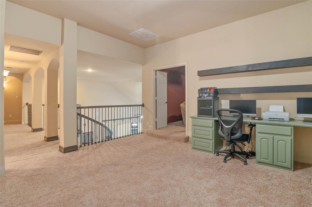 6809 Edwards Road Denton, TX 76208 - Photo 21 of 40 Upstairs living area or game room