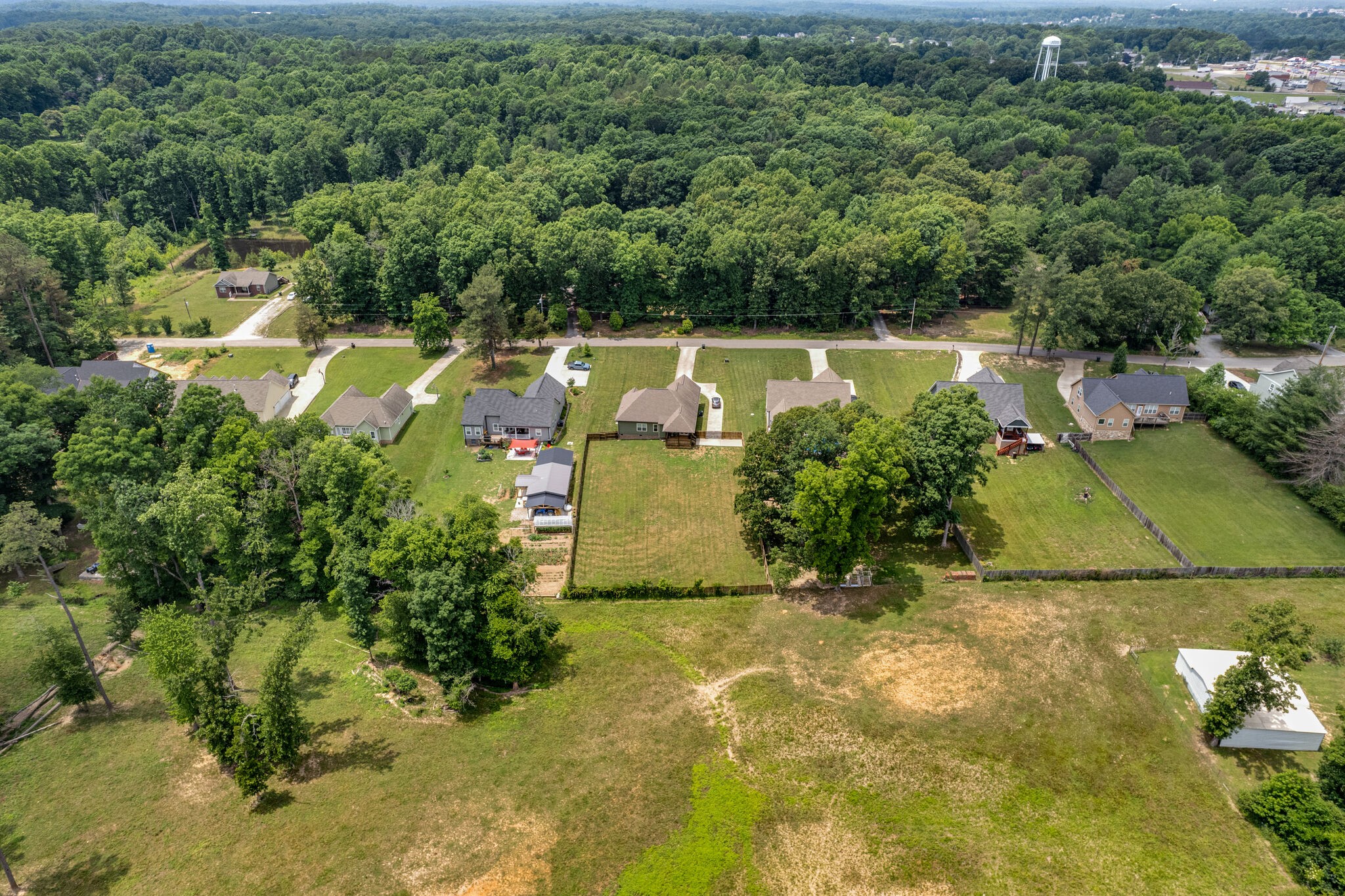 419 Kaiser Road Dickson, TN 37055 - Photo 34 of 38 a view of a yard with large trees