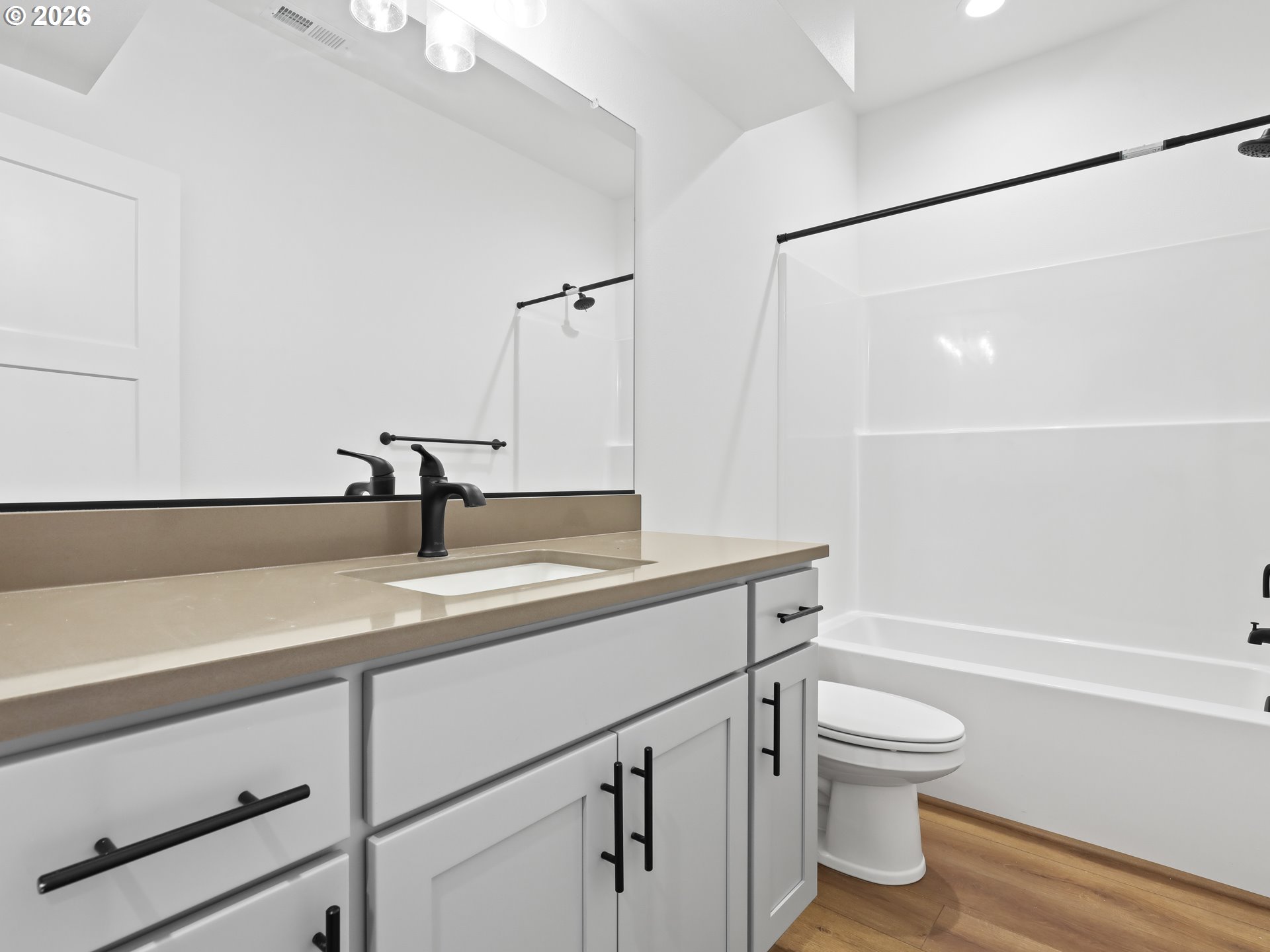 41870 Deschutes Avenue, Unit 11 Sandy, OR 97055 - Photo 32 of 43 a bathroom with a sink a toilet and shower
