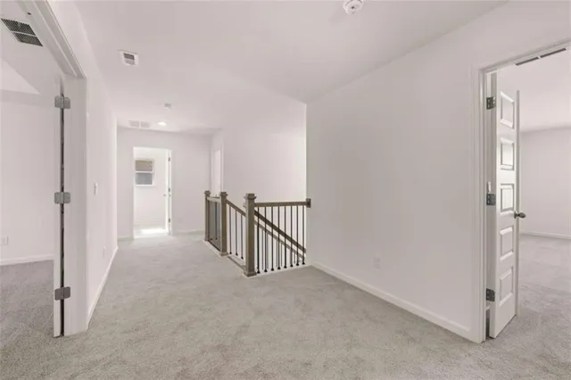 a view of a room with rack on the wall