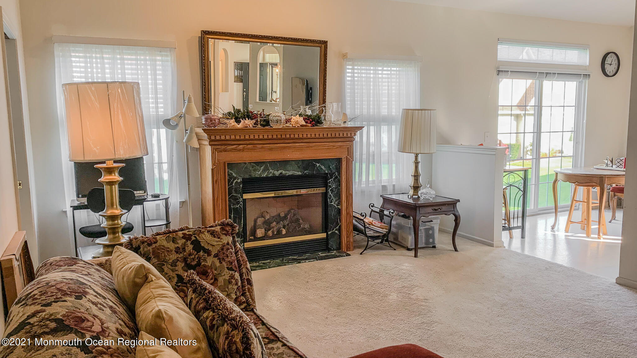 5 Pancoast Road Waretown, NJ 08758 - Photo 10 of 27 Fireplace in the Living room