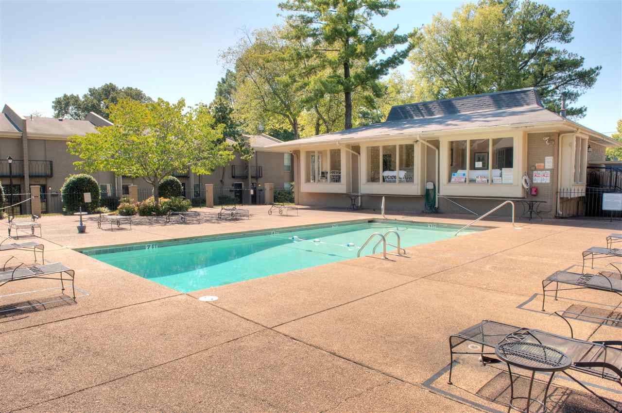 983 June Road, Unit 1 Memphis, TN 38119 - Photo 14 of 14 You will love this community swimming pool and clubhouse at Poplar East Condominiums!