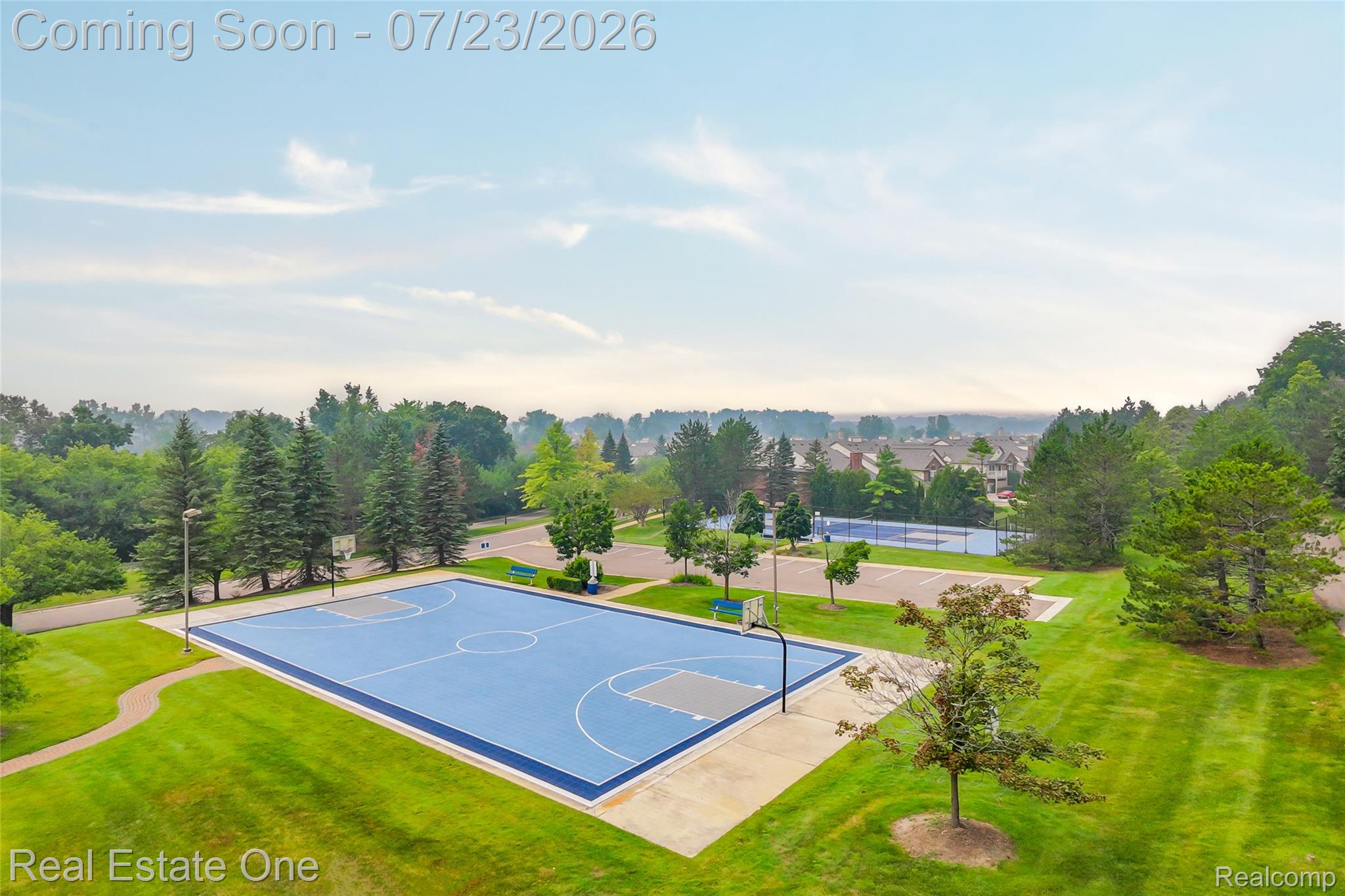 3570 Tremonte Circle, Unit 282 Rochester, MI 48306 - Photo 40 of 44 Basketball court--great community for an active lifestyle if desired...alot to do!!