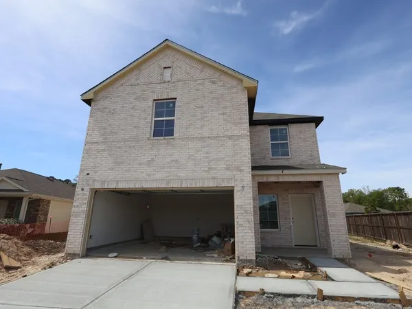 a front view of a house with entertaining space