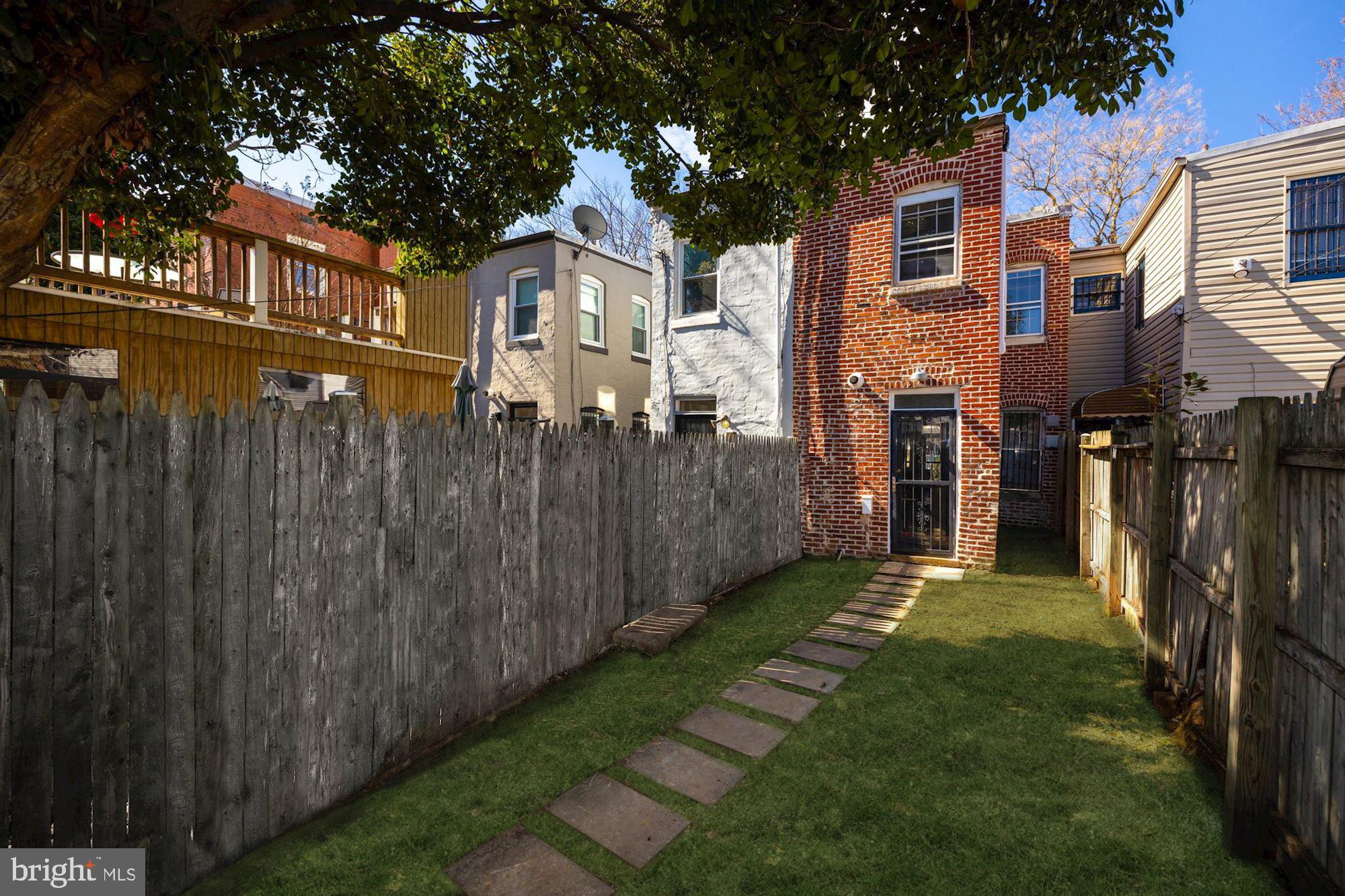 14 14th Street Southeast Washington, DC 20003 - Photo 11 of 12 Rear View of Home