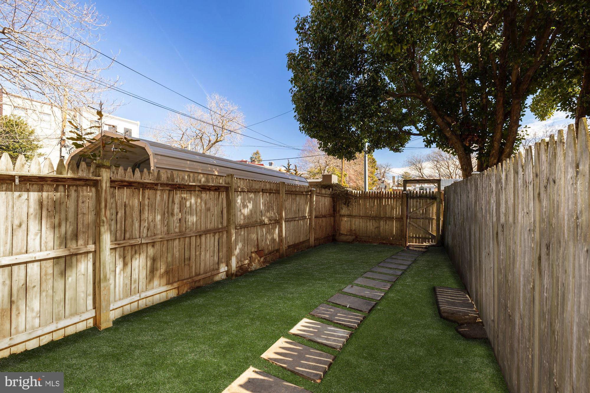 14 14th Street Southeast Washington, DC 20003 - Photo 12 of 12 Fenced-In Rear Yard