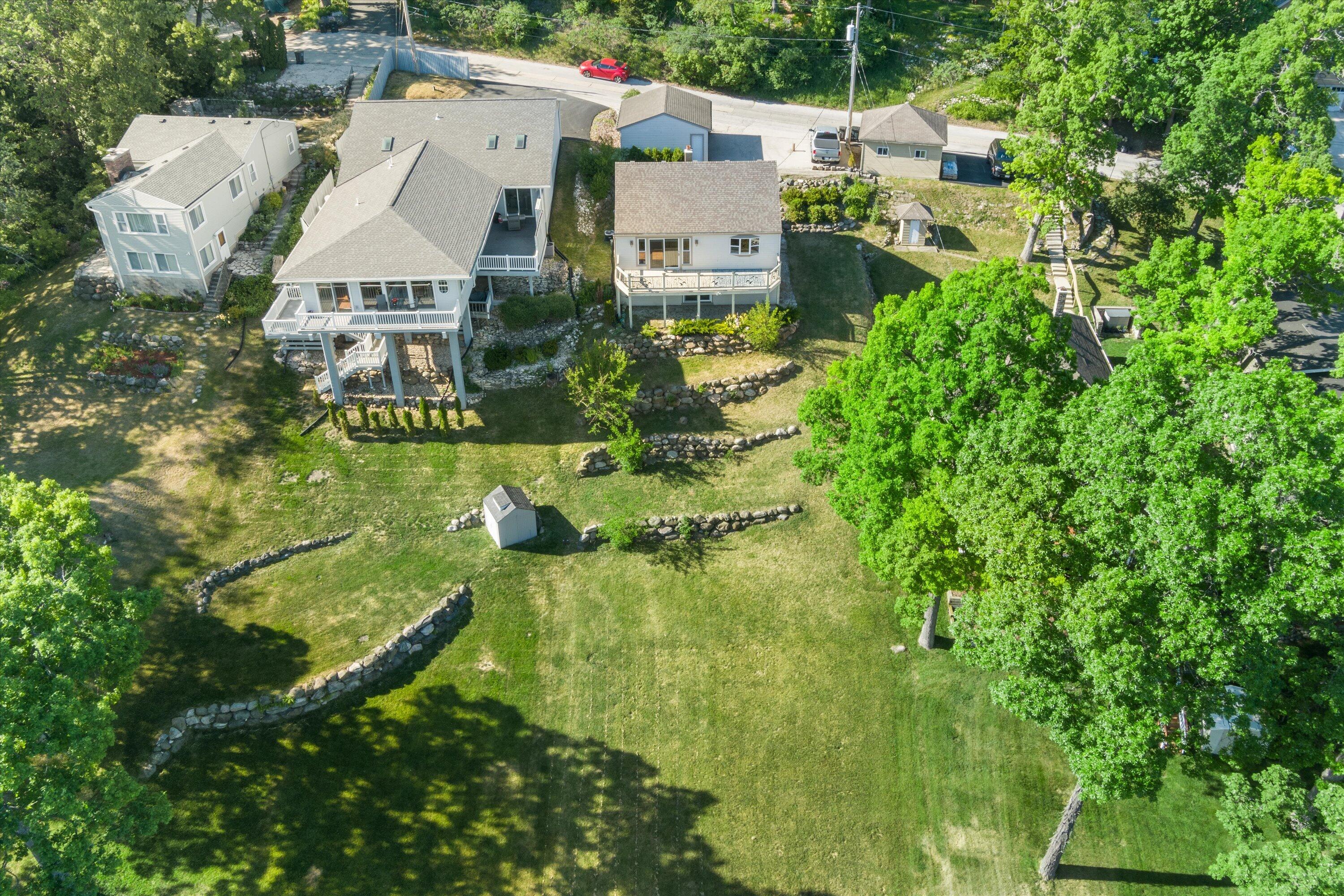 N39W27485 Hillside Grove Road Pewaukee, WI 53072 - Photo 33 of 43 Aerial view