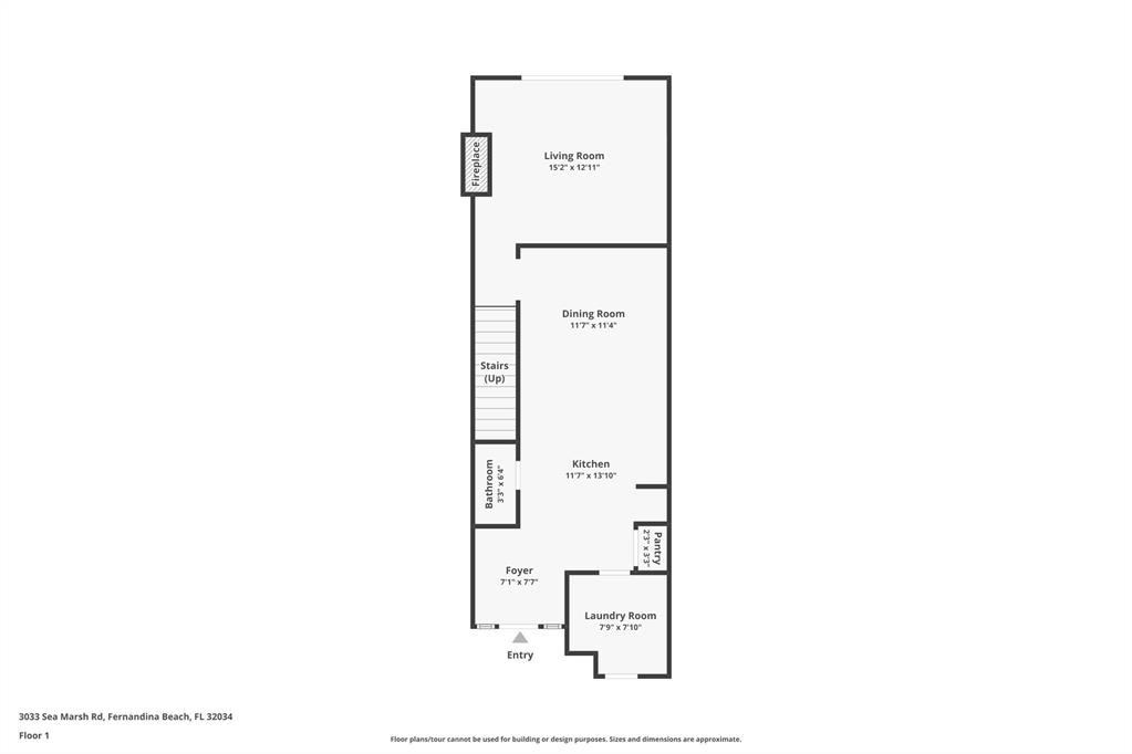 3033 Sea Marsh Road Fernandina Beach, FL 32034 - Photo 32 of 37 a picture of a room with a white wall and curtain