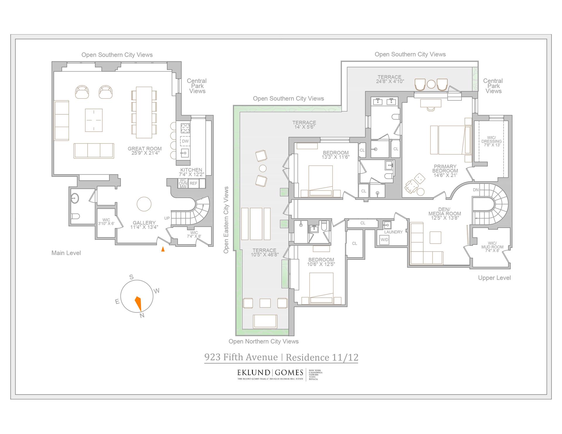 923 5th Avenue, Unit 12E/11 Manhattan, NY 10021 - Photo 14 of 14 a picture of a very nice looking living room