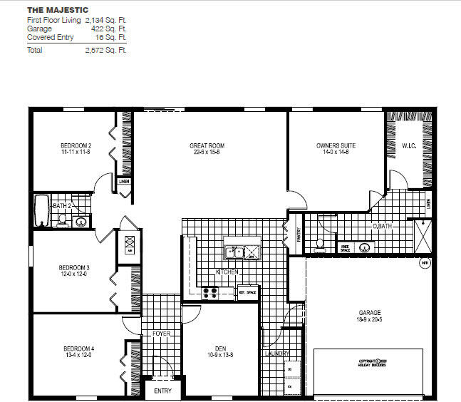 4381 Southwest Paley Road Port St. Lucie, FL 34953 - Photo 4 of 4 majestic floorplan