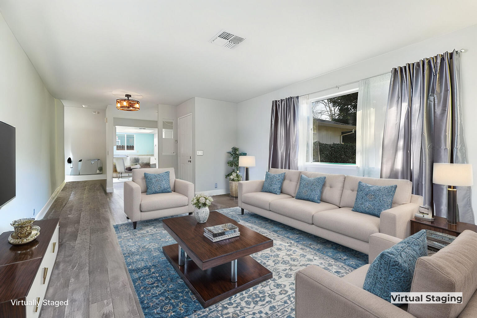 2670 Marvin Trail Redding, CA 96001 - Photo 4 of 27 Virtually Staged Living Room