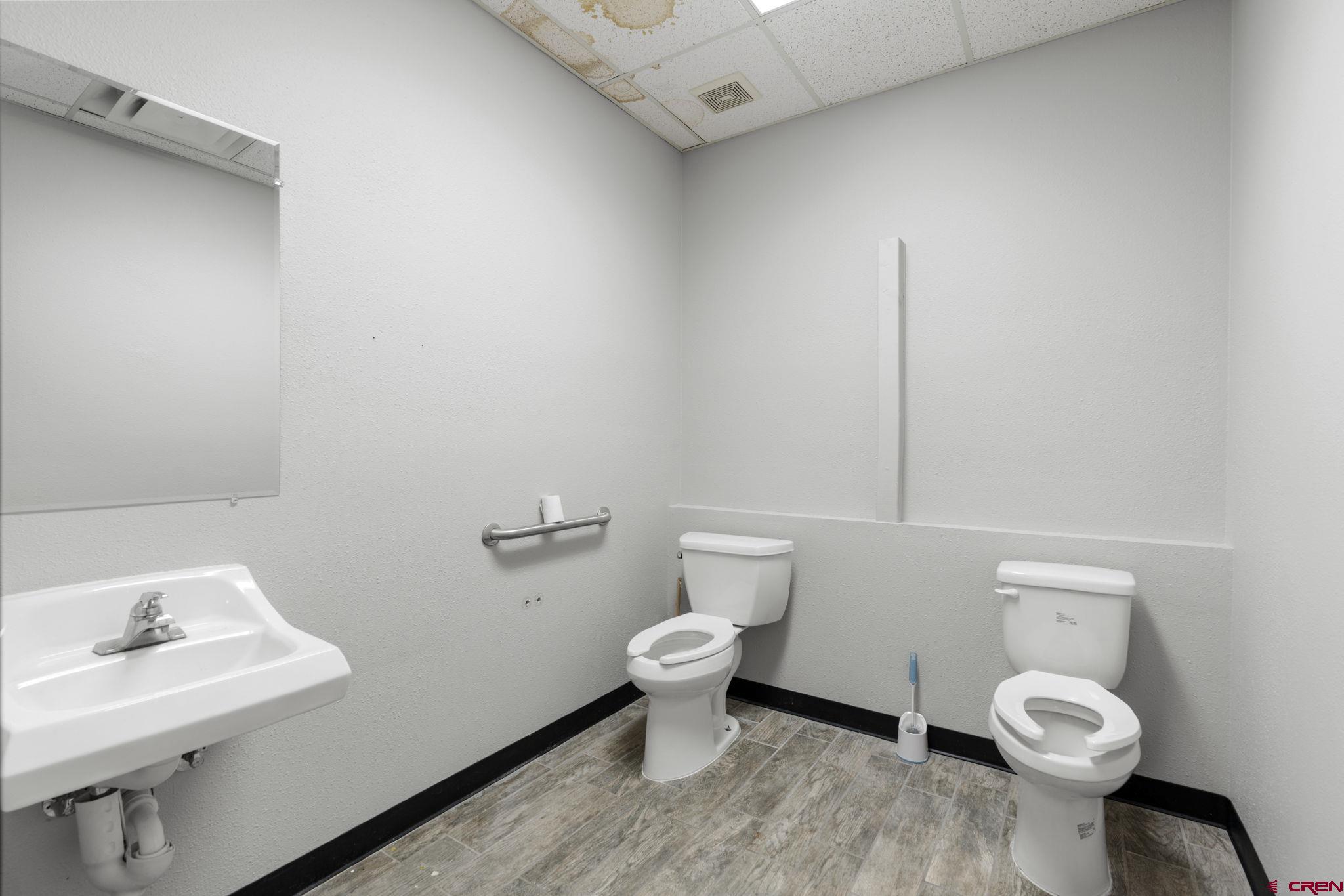 3206 Main Avenue Durango, CO 81301 - Photo 30 of 45 a bathroom with a sink and a toilet