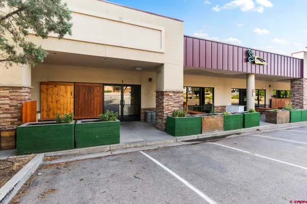 a view of a house with a patio