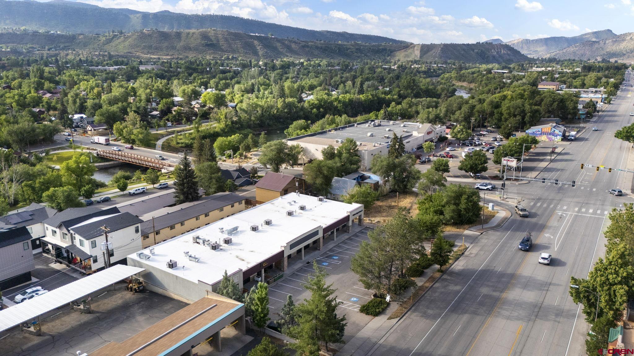 3206 Main Avenue Durango, CO 81301 - Photo 45 of 45 an aerial view of a city with lots of residential buildings