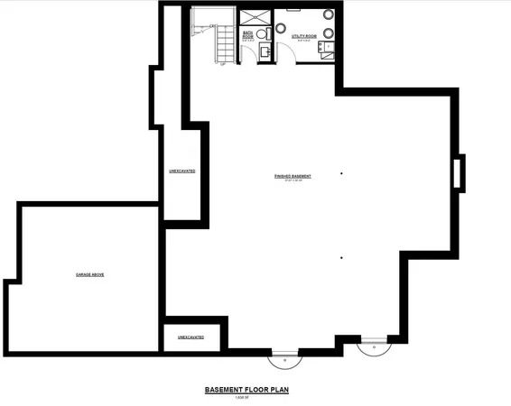 a picture of a floor plan