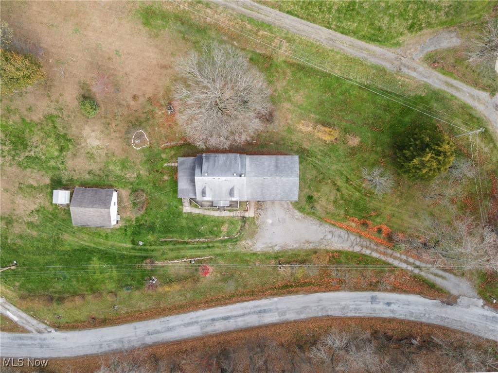 102 Potrock Road Wellsburg, WV 26070 - Photo 37 of 42 View from above of property