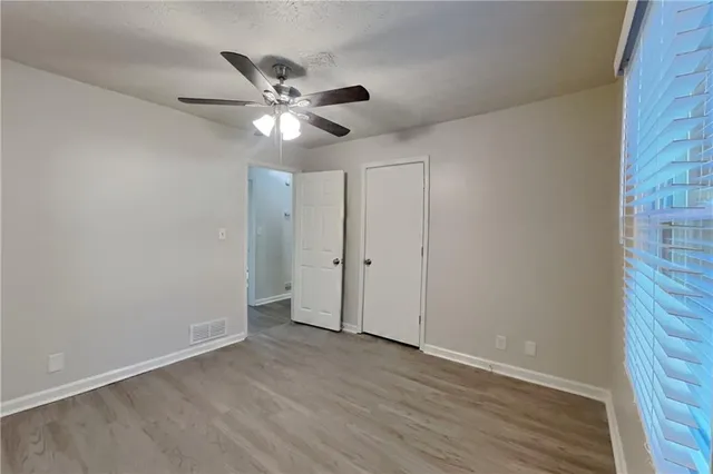 wooden floor in an empty room
