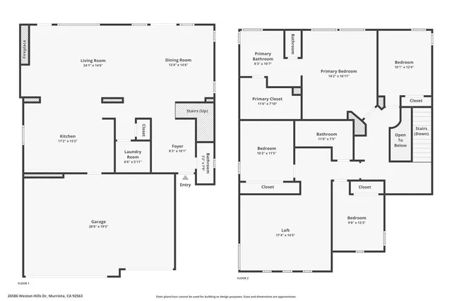 $849,900 | 26586 Weston Hills Drive, Murrieta, CA 92563
