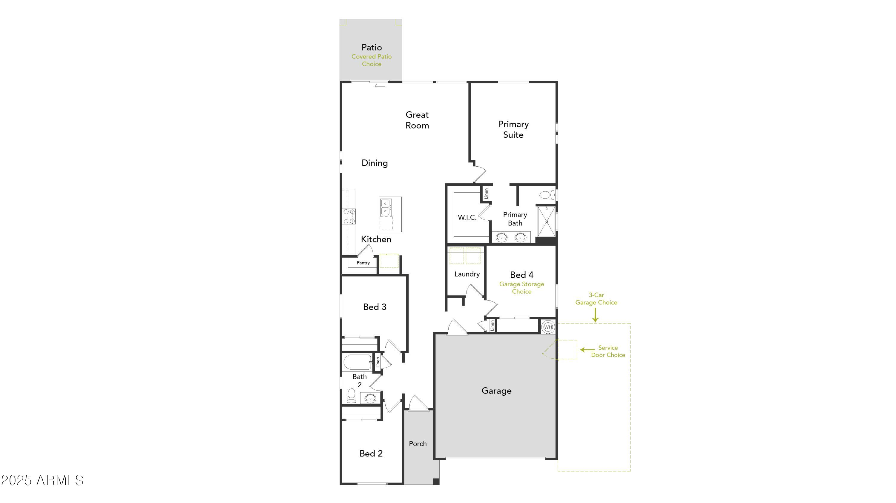 1374 West Aztec Drive Coolidge, AZ 85128 - Photo 11 of 11 Barberry Floorplan