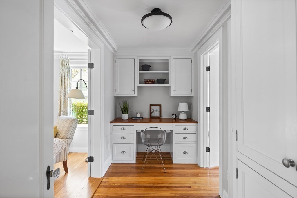 43 Bertwell Road Lexington, MA 02420 - Photo 17 of 41 a living room with kitchen island furniture and a window