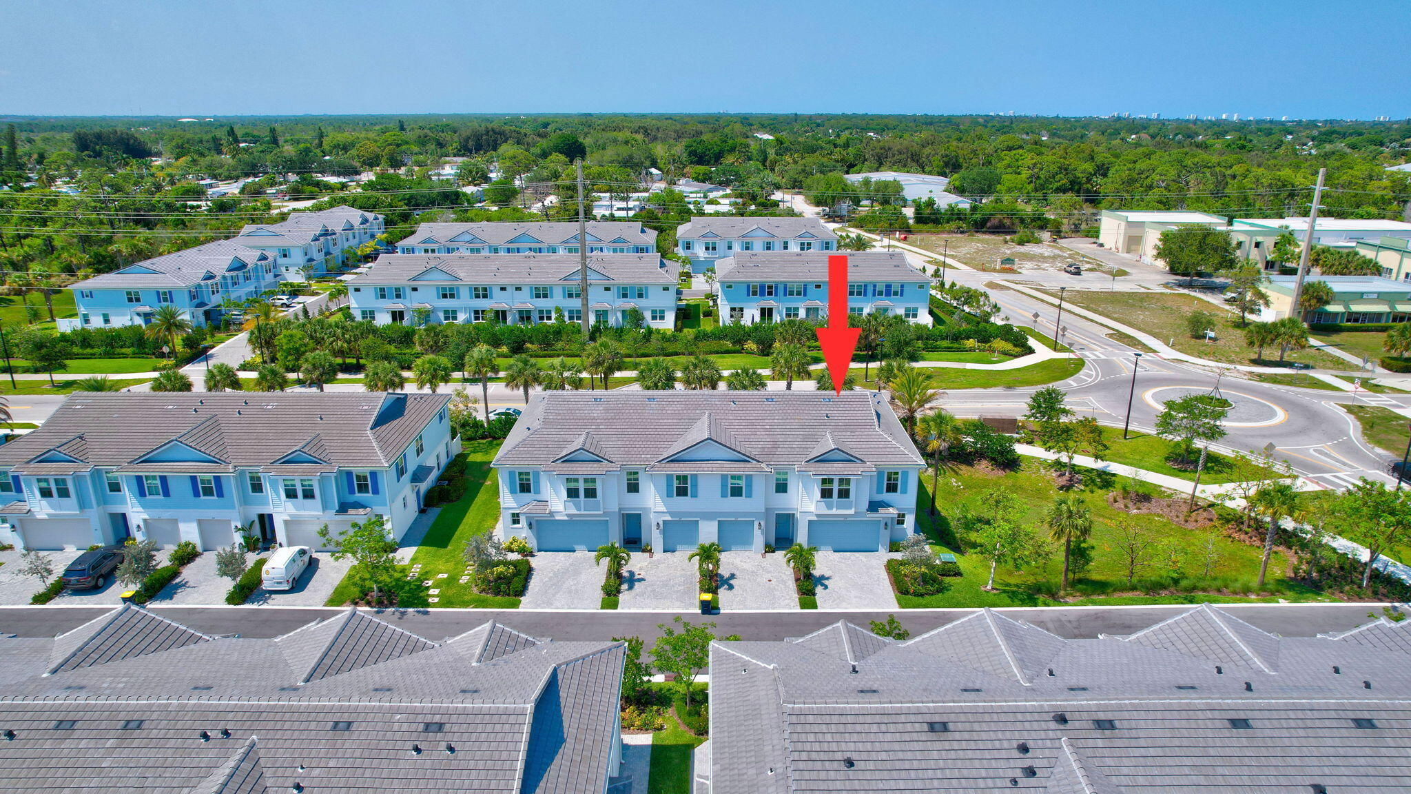 229 Preserve Trail South Stuart, FL 34994 - Photo 50 of 60 a view of multiple houses with a city view