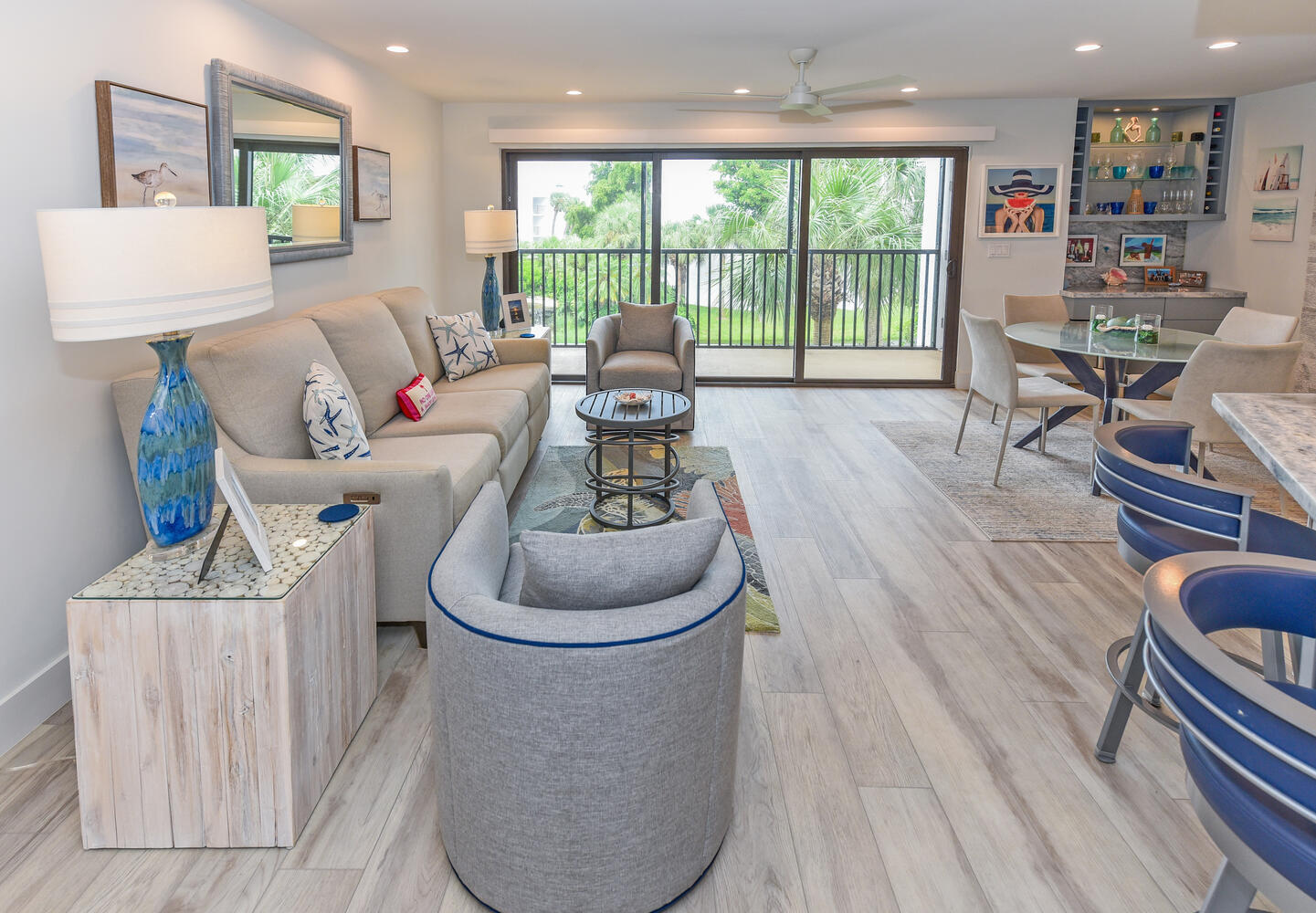 1605 Highway 1, Unit B302 Jupiter, FL 33477 - Photo 8 of 47 a living room with furniture and a large window