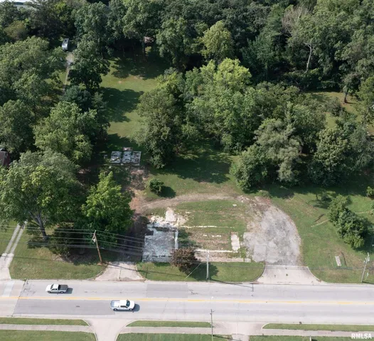 a view of a yard in front of house