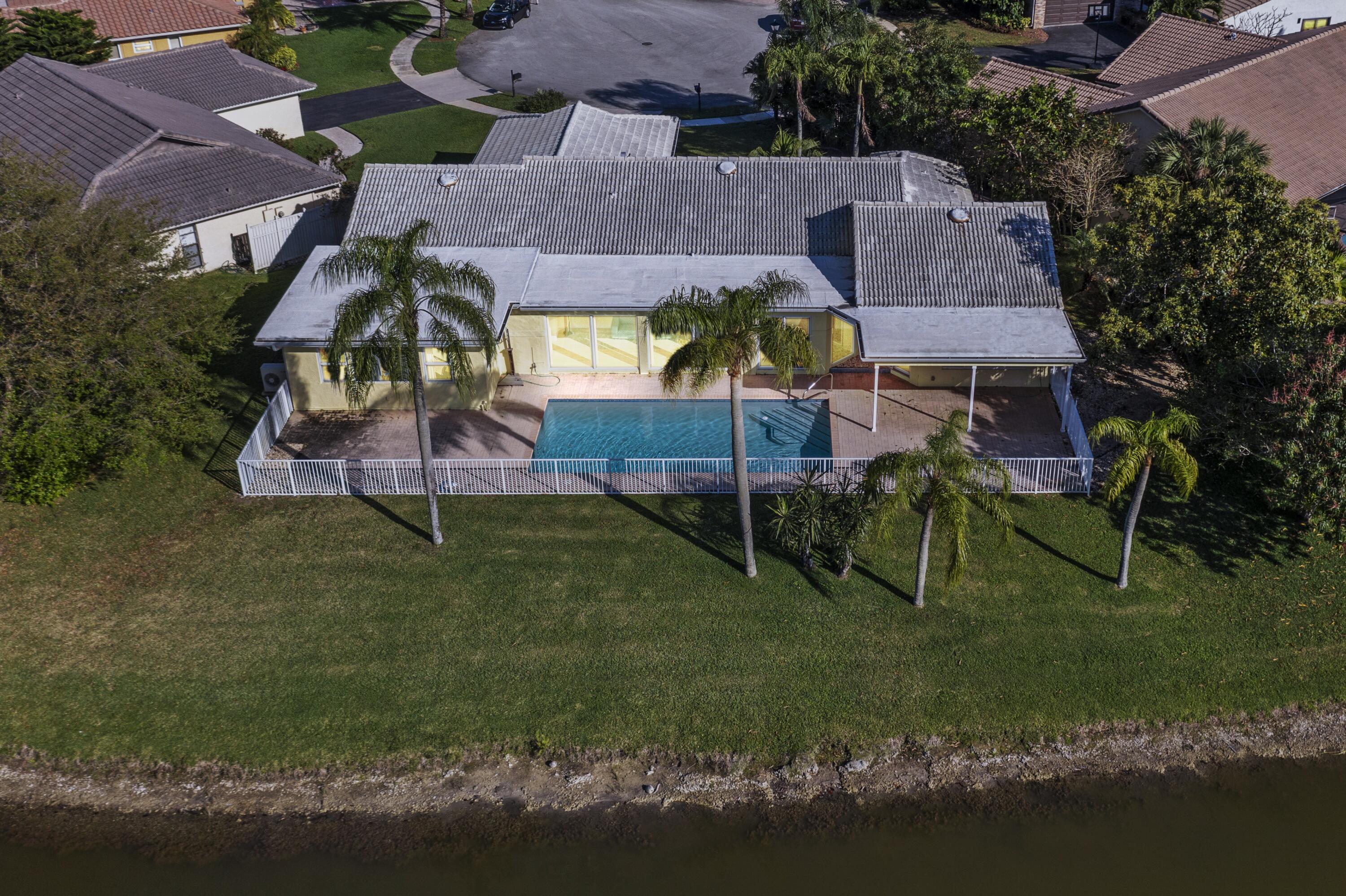 10041 Crosswind Road Boca Raton, FL 33498 - Photo 16 of 17 night areial1