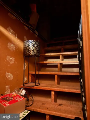 a view of room with furniture