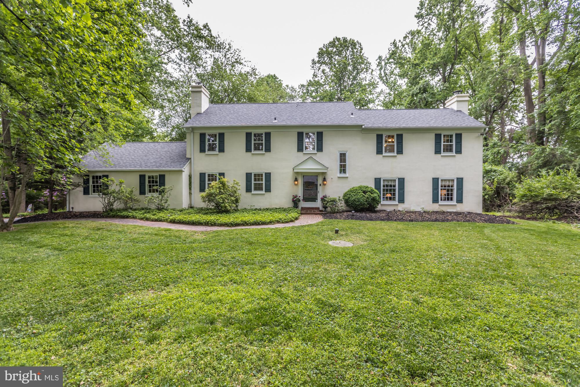 505 Woodhaven Road West Chester, PA 19382 - Photo 49 of 57 The home sits back from the sweeping front lawn.
