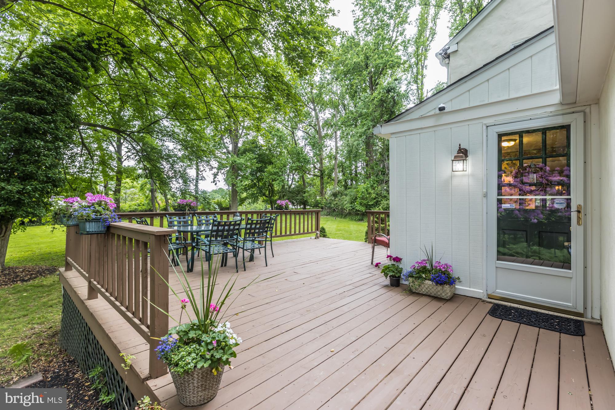 505 Woodhaven Road West Chester, PA 19382 - Photo 51 of 57 The Deck and doorway to the Laundry & Kitchen