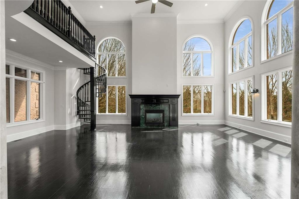 1483 Jones Road Roswell, GA 30075 - Photo 12 of 37 a view of an entryway with wooden floor