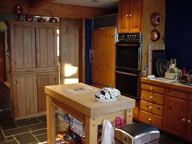 455 Mountain View Road Carbondale, CO 81623 - Photo 6 of 6 a kitchen with a refrigerator and a stove top oven