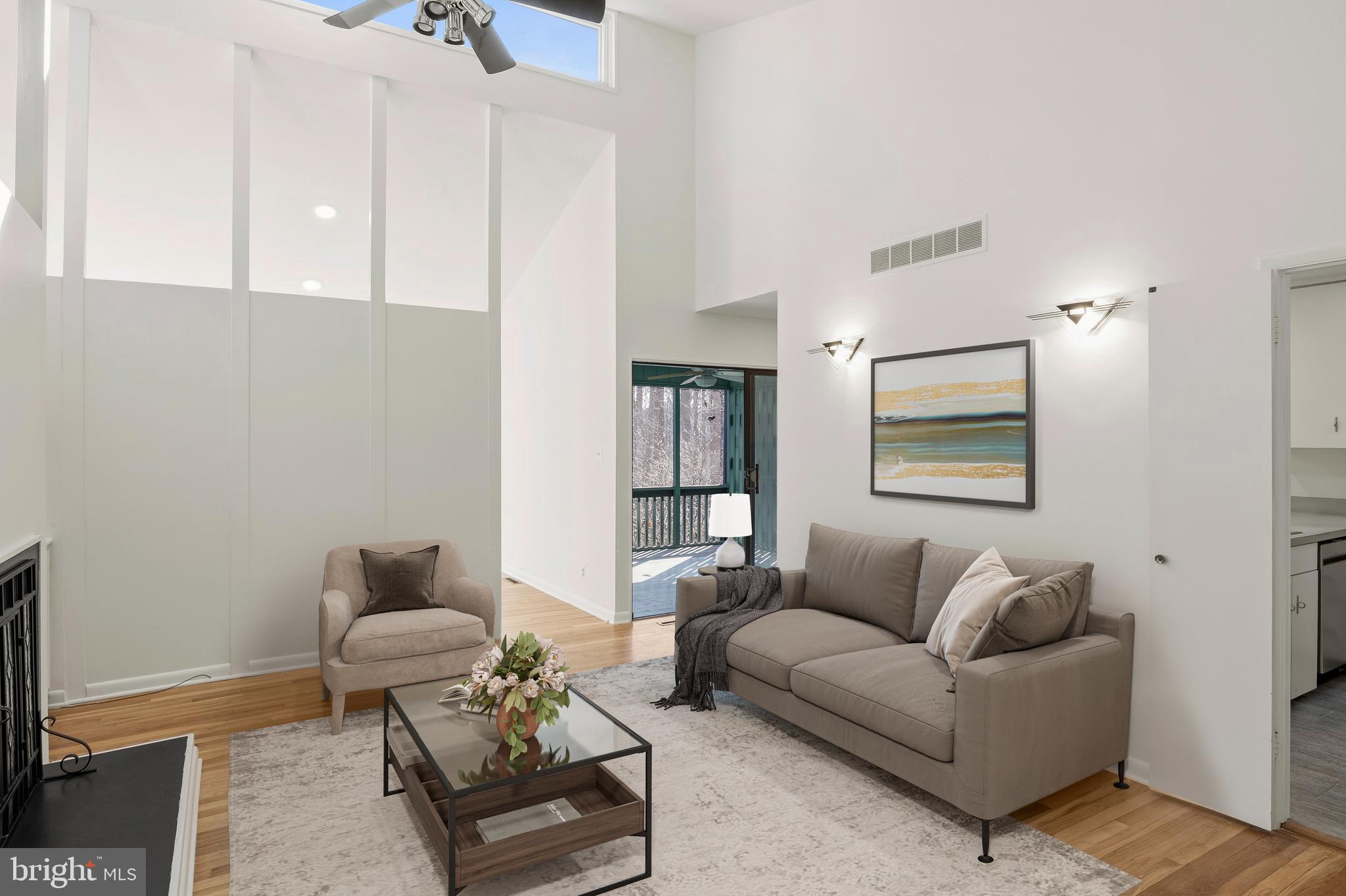 11089 Swansfield Road Columbia, MD 21044 - Photo 10 of 54 Virtually Staged Office or Sitting Room