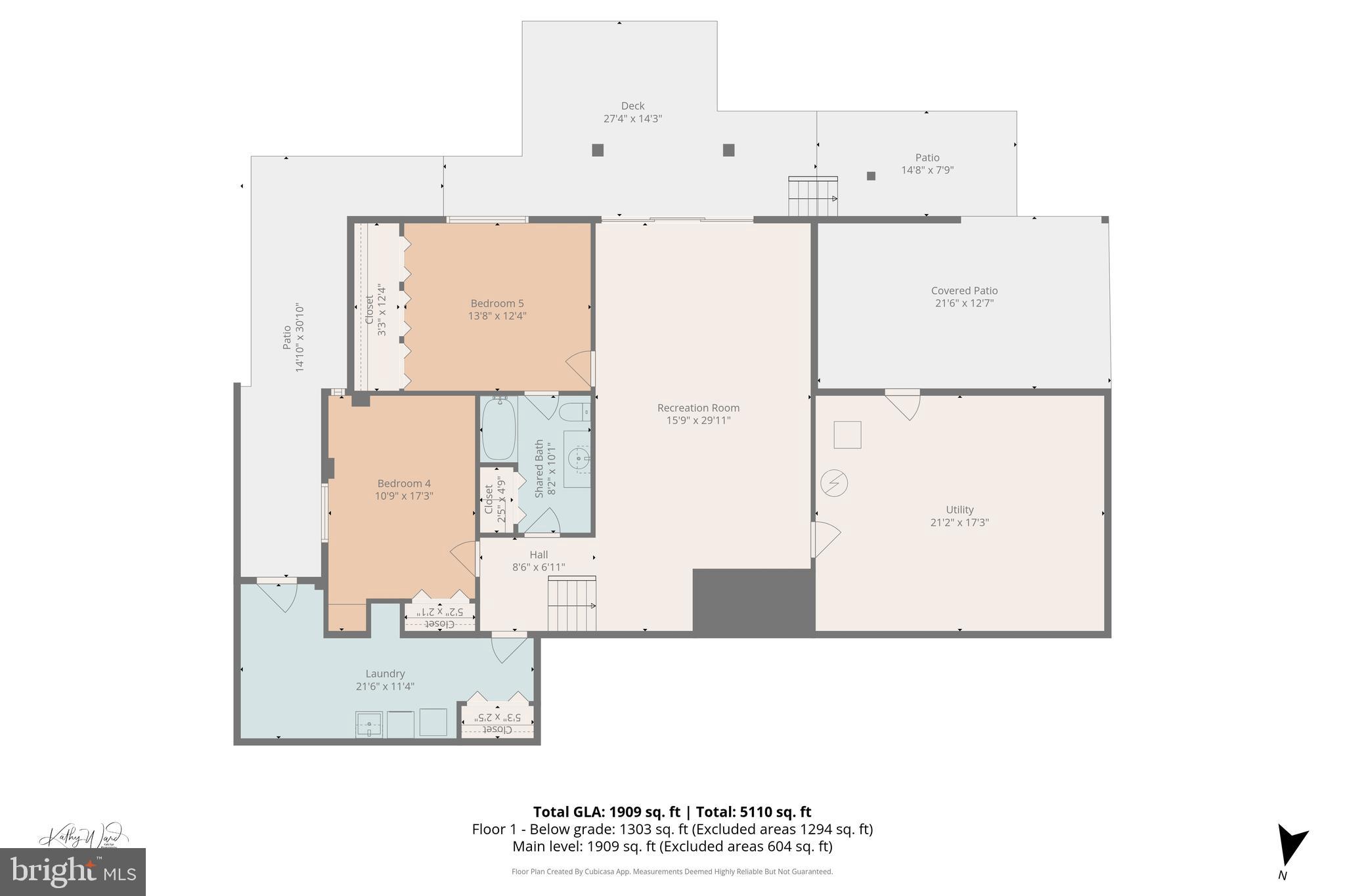 11089 Swansfield Road Columbia, MD 21044 - Photo 53 of 54 Floor Plan: Lower Level
