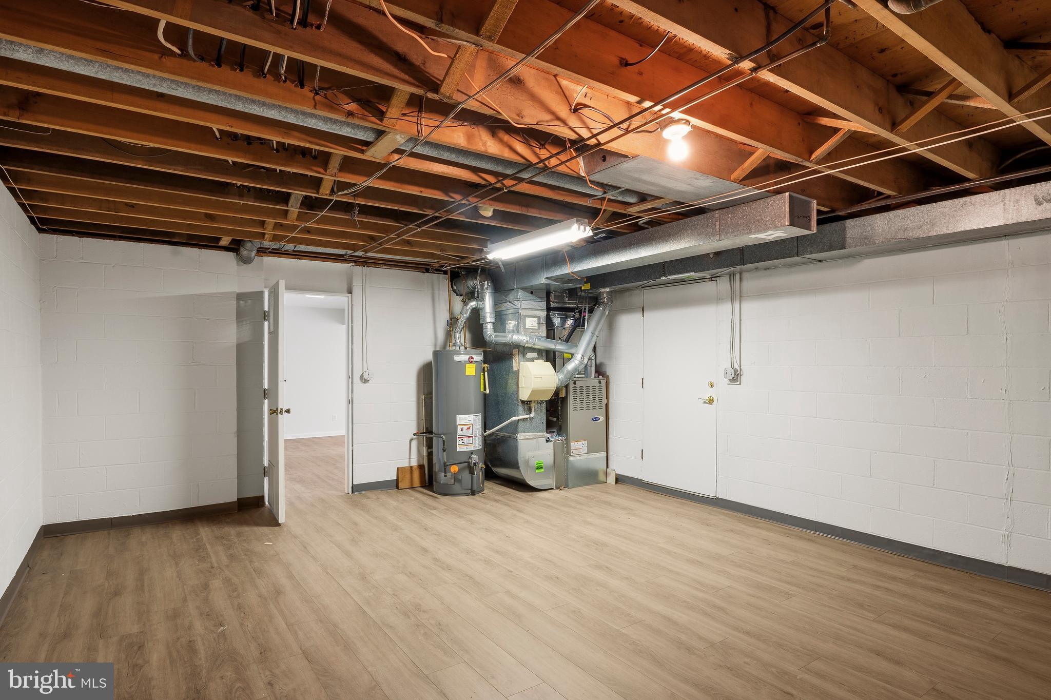11089 Swansfield Road Columbia, MD 21044 - Photo 43 of 54 Unfinished Area in Basement