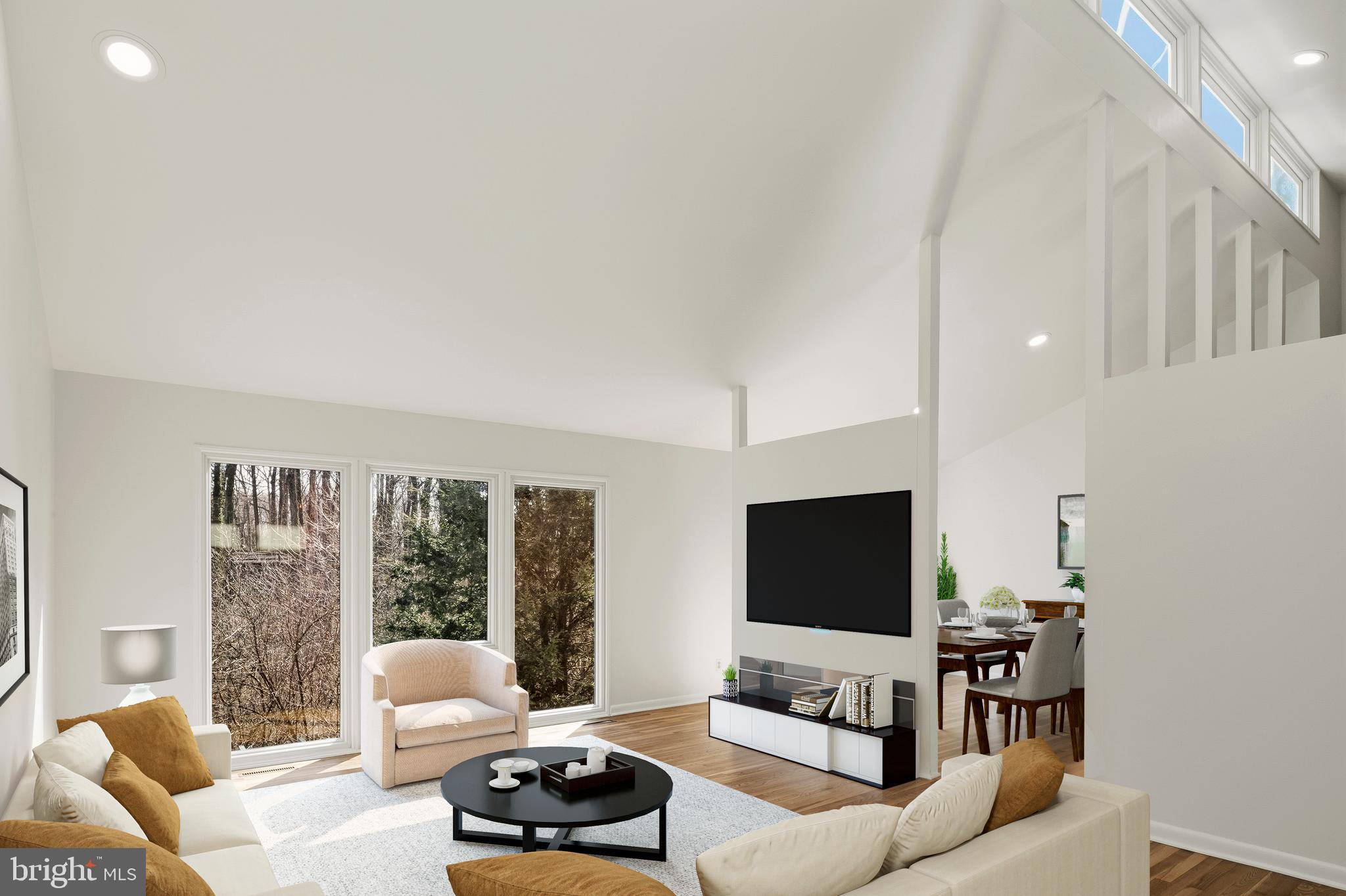 11089 Swansfield Road Columbia, MD 21044 - Photo 7 of 54 Virtually Staged Living Room