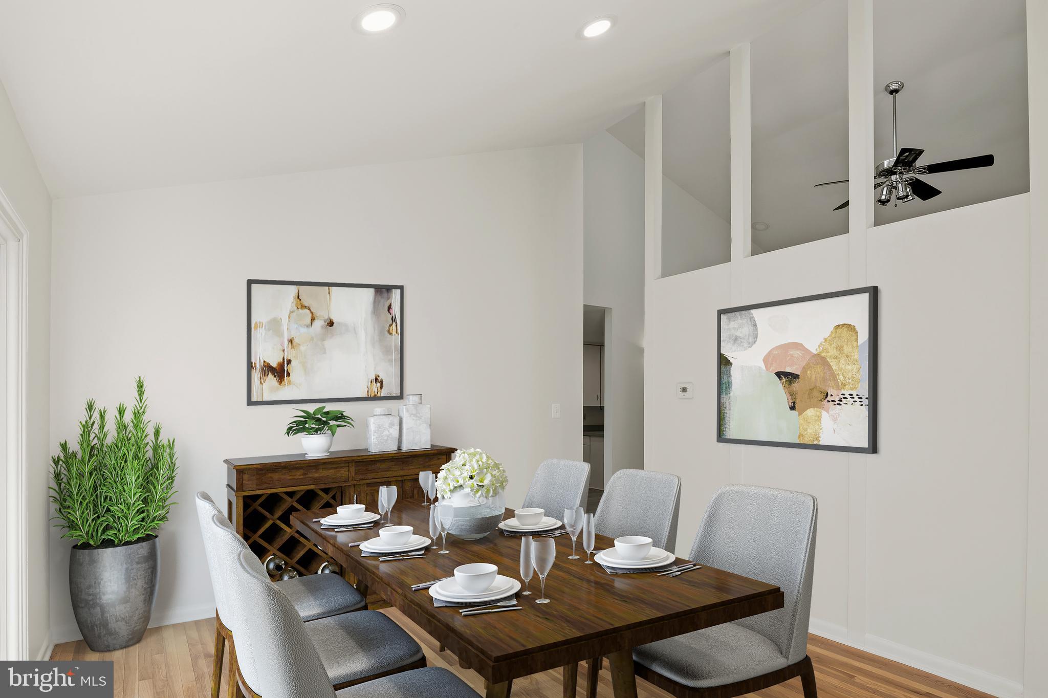 11089 Swansfield Road Columbia, MD 21044 - Photo 8 of 54 Virtually Staged Dining Room