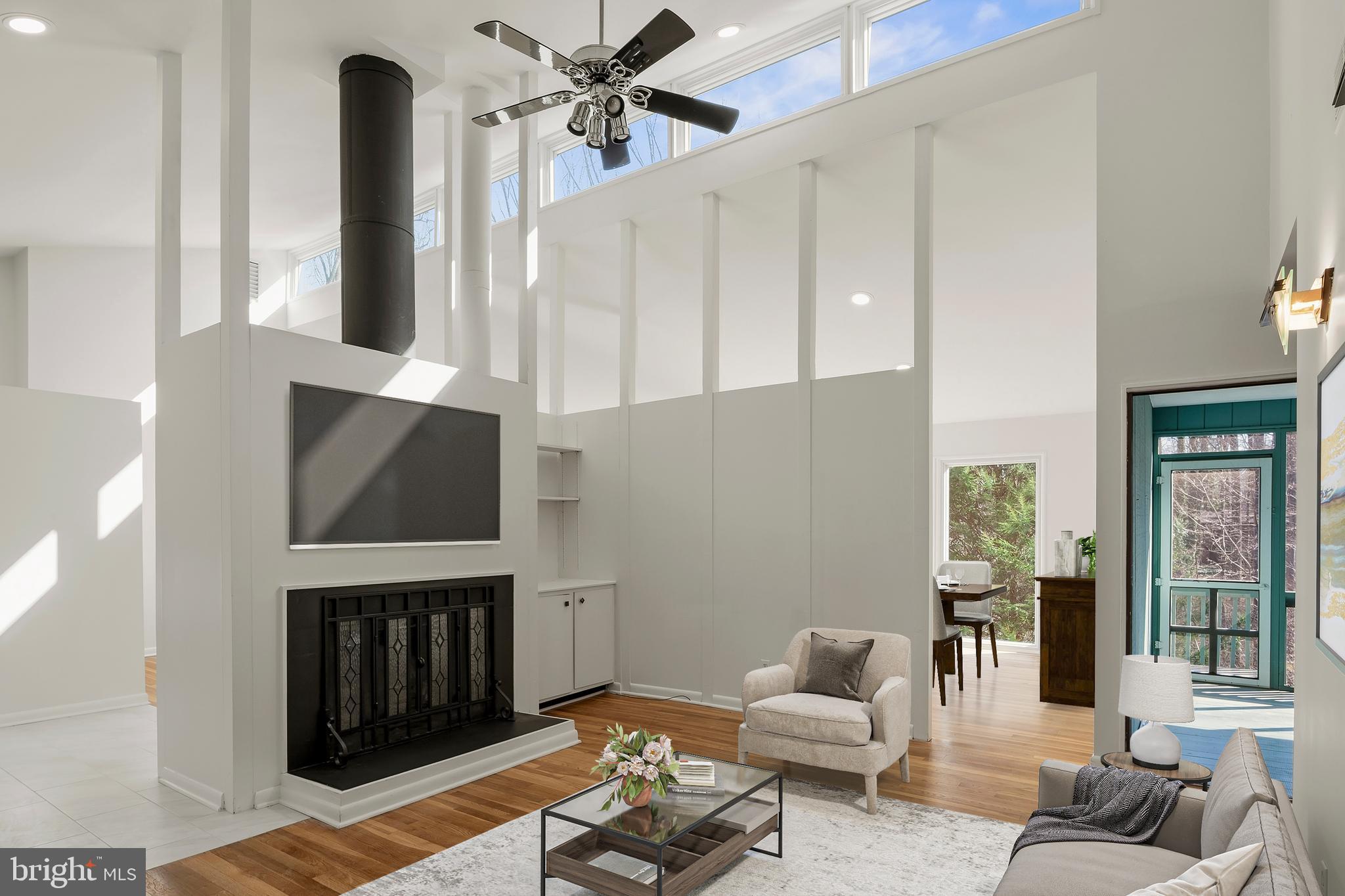 11089 Swansfield Road Columbia, MD 21044 - Photo 9 of 54 Virtually Staged Office or Sitting Room