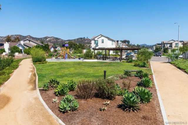 a patio view with a sitting space