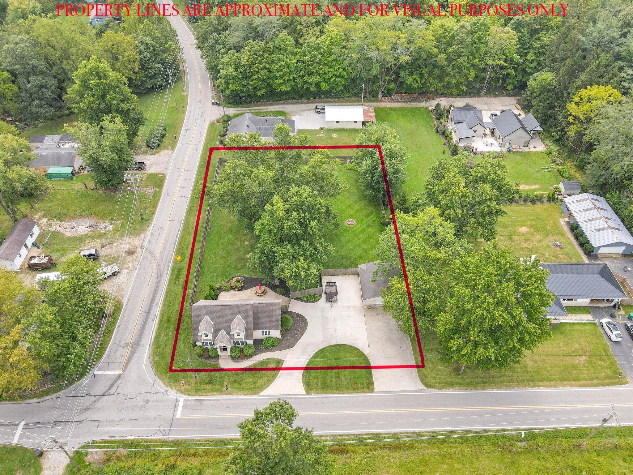 10980 Gorsuch Road Galena, OH 43021 - Photo 52 of 57 Overhead Drone View