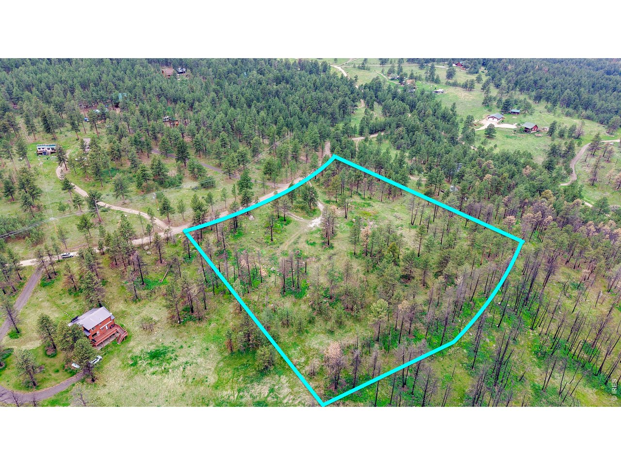 179 Green Ridge Road Loveland, CO 80537 - Photo 2 of 13 Approximate outline of the property boundaries.