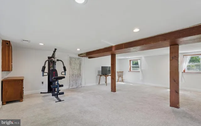 a view of empty room