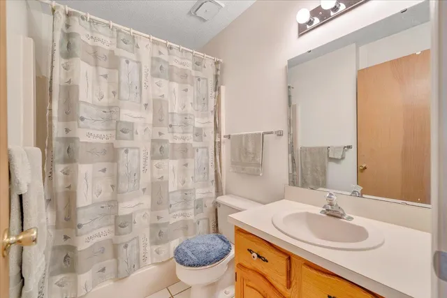 a bathroom with a sink toilet a mirror and shower