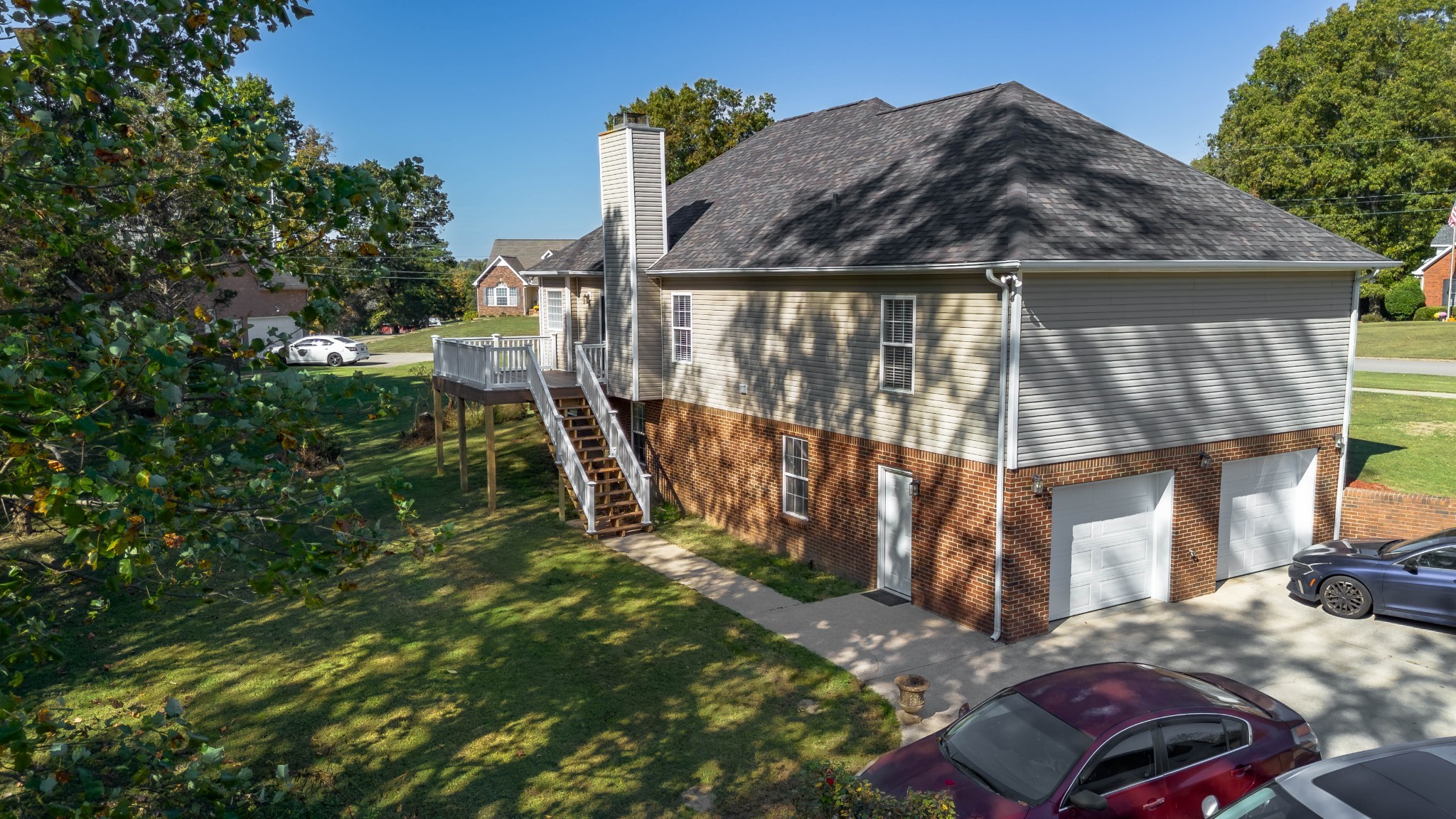 1101 Rustling Oaks Drive Pleasant View, TN 37146 - Photo 3 of 19 a view of a house with a yard