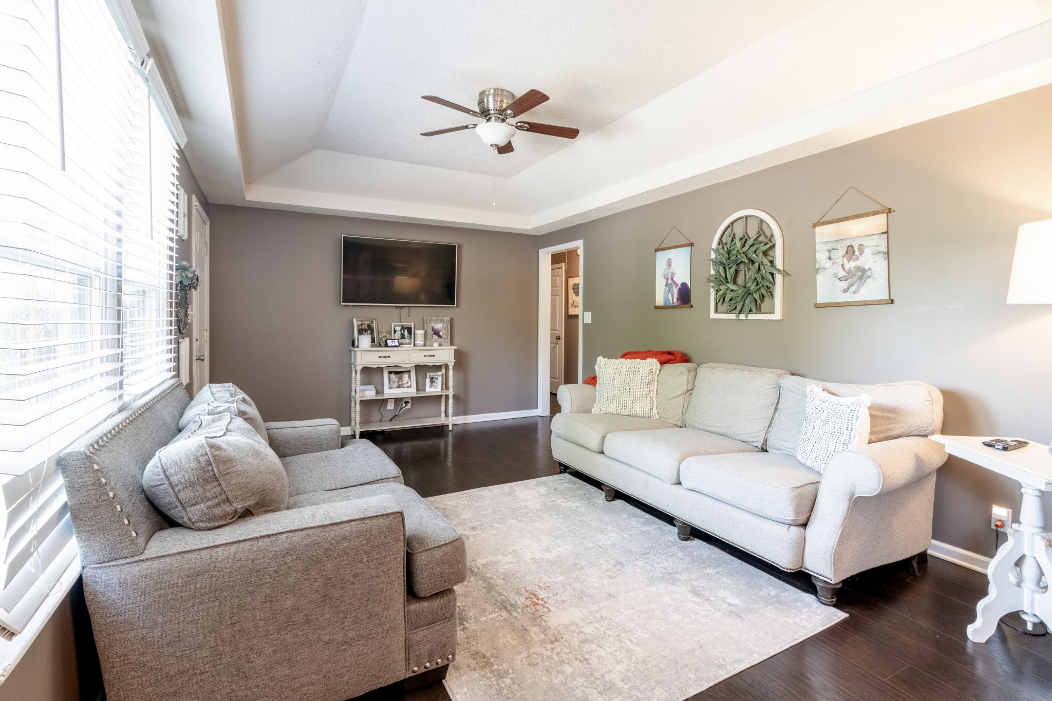 720 Dean Road Clarksville, TN 37040 - Photo 11 of 33 a living room with furniture and a flat screen tv